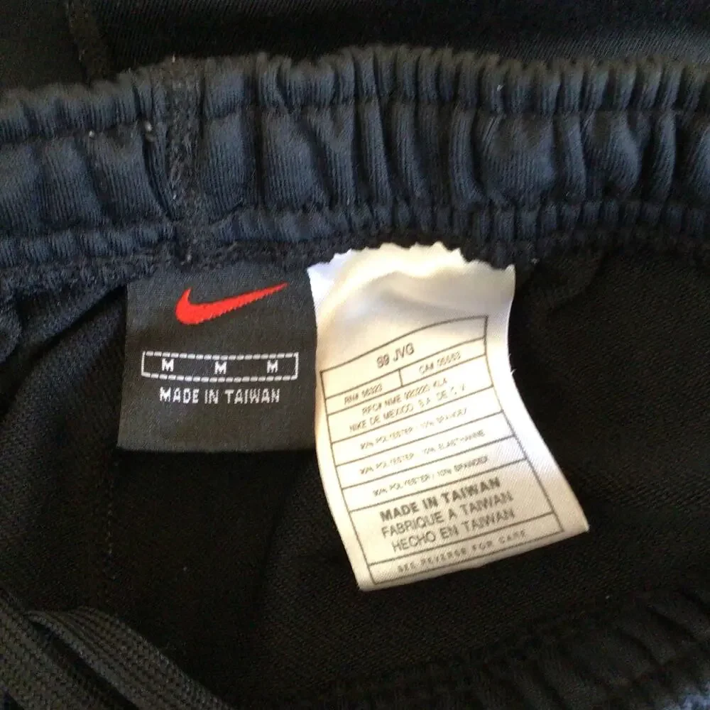 Nike Heavy Weight Black Running Athletic Pants Sz M